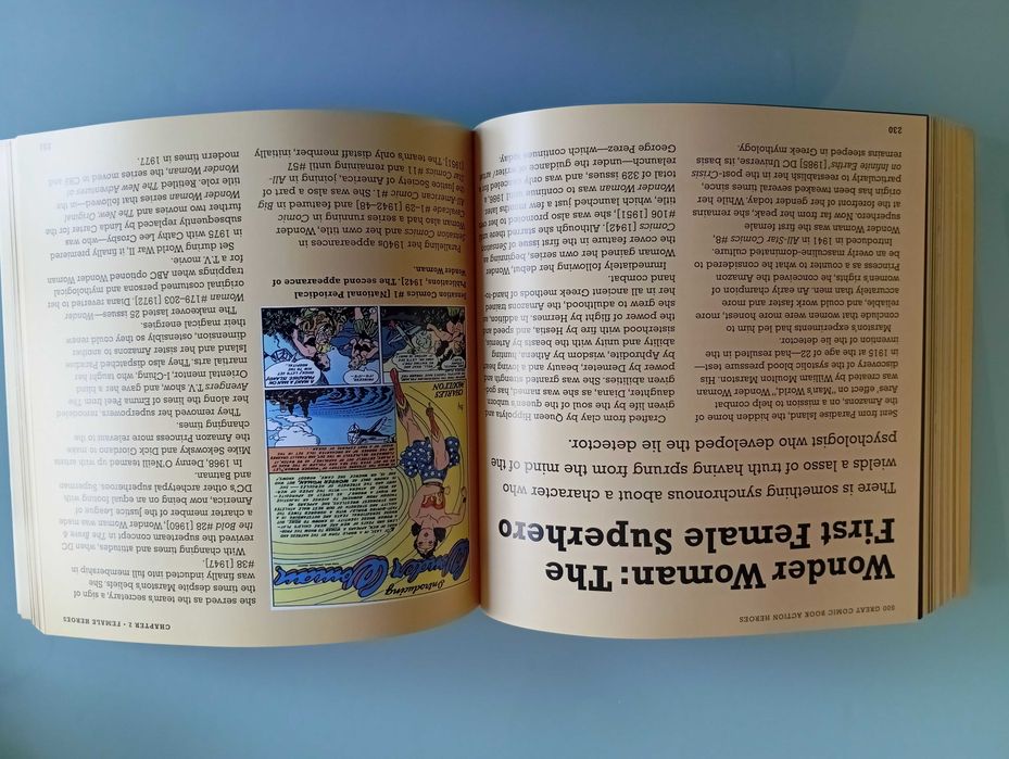 Livro "500 Great Comicbook Action Heroes"