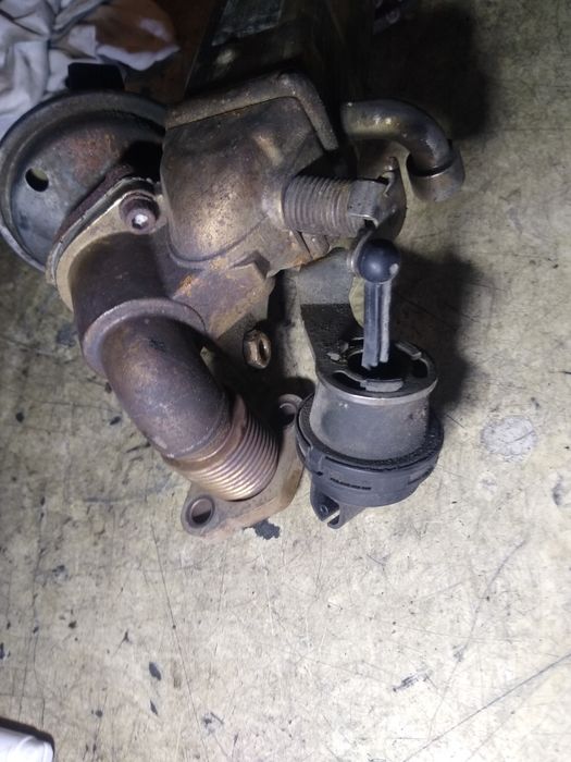 Chłodnica zawor EGR BMW 2.0d n47 E60 E61 e87 E90 E91 oryginał komplet