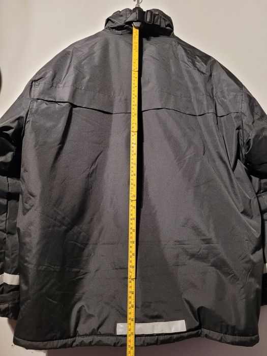 Куртка чорна з светоотражателями