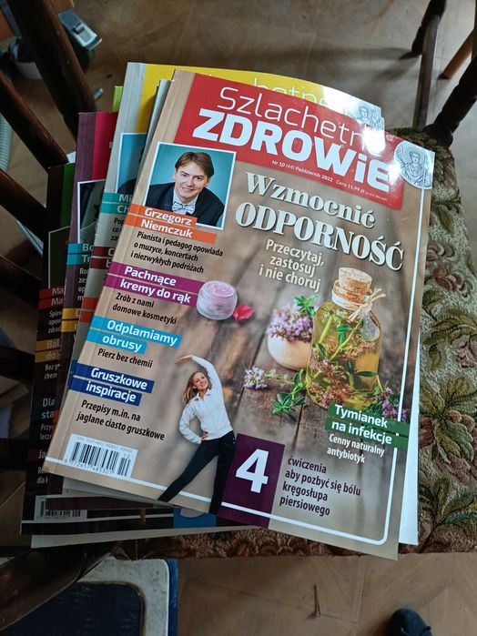 Zestaw 49 czasopism Szlachetne Zdrowie
