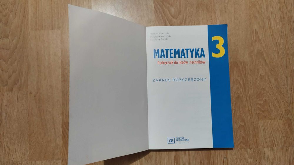 Matematyka 3 podręcznik zakres rozszerzony Pazdro