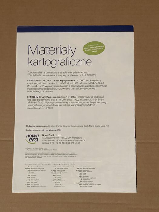 Atlas geograficzny - Polska, kontynenty, świat + załącznik