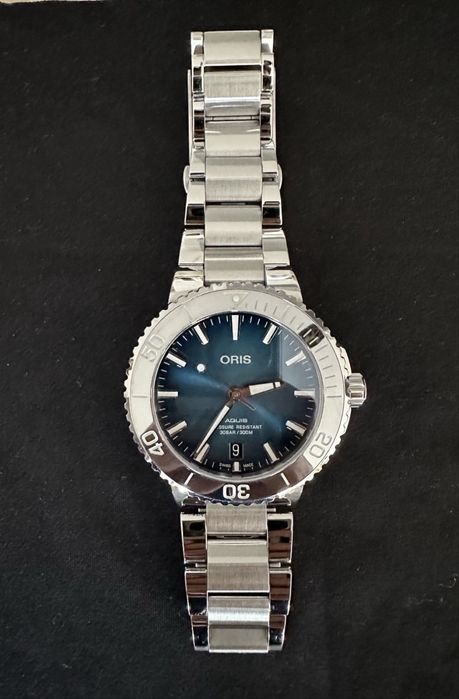 Zegarek Automatyczny Oris Aquis 39,5mm Tungsten Sellita