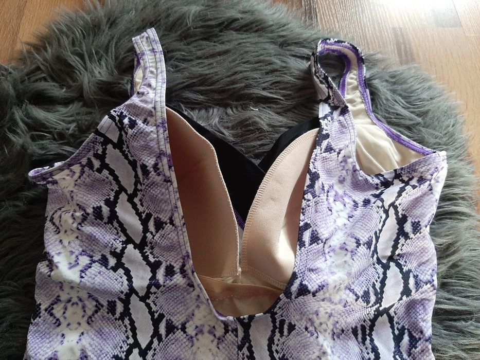 Harmony Strój Kąpielowy Modny Wzór push up r.46 C