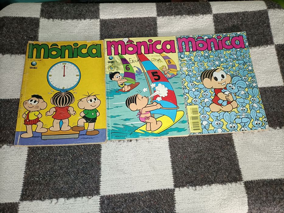 9 Revistas Turma da Mônica,Cebolinha etc...