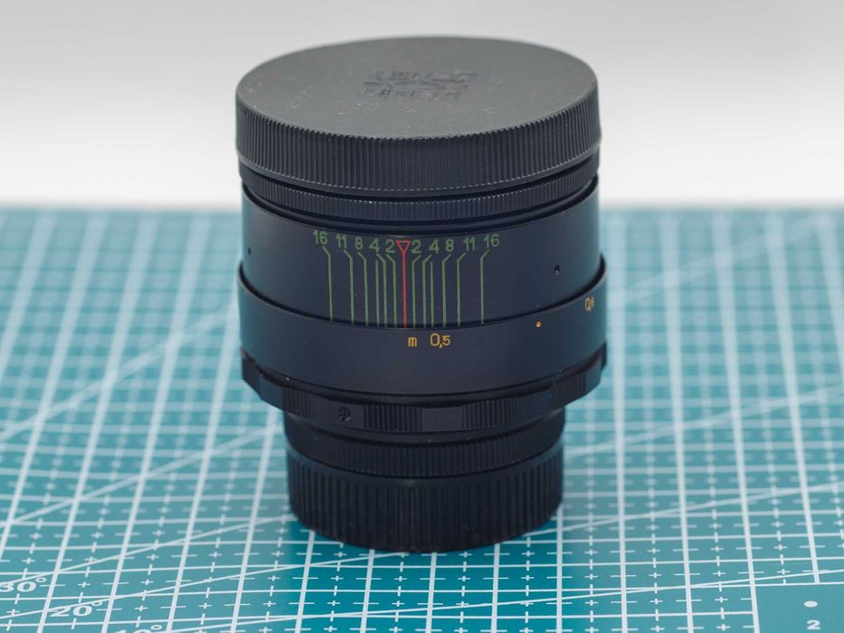 Lente soviética Helios 44-2 58mm f/2 M42