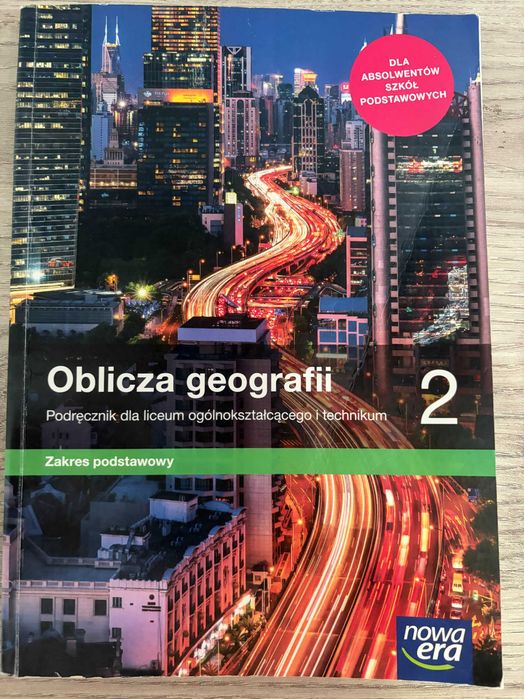 Oblicza geografii podręcznik do 2 klasy liceum ogólnokształcącego i technikum