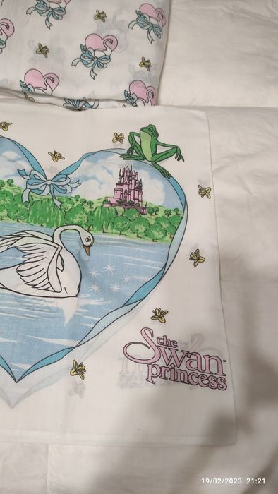 Lençóis de criança, tema Princesa Encantada