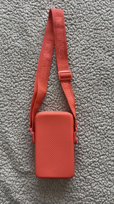 Mala / Bolsa Havaianas Street Bag Laranja Coral (Nova)