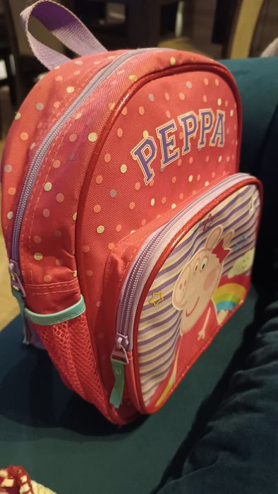 Plecak Peppa Pig, plecaczek Świnka Peppa, różowy, dziewczęcy