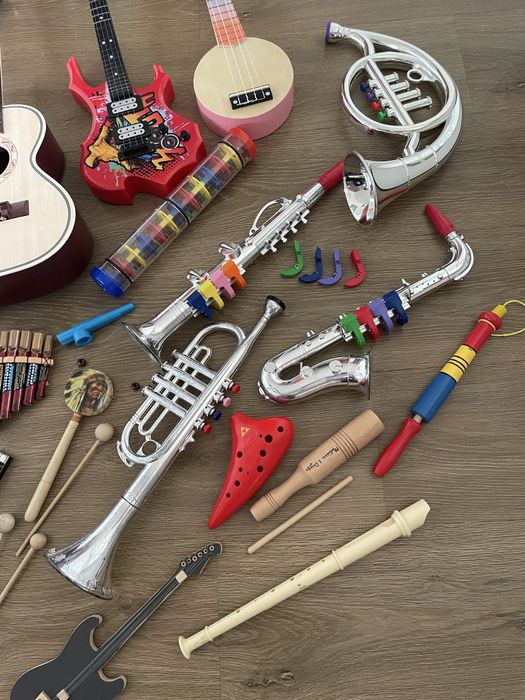 Duży zestaw instrumenty muzyczne dla dziecka
