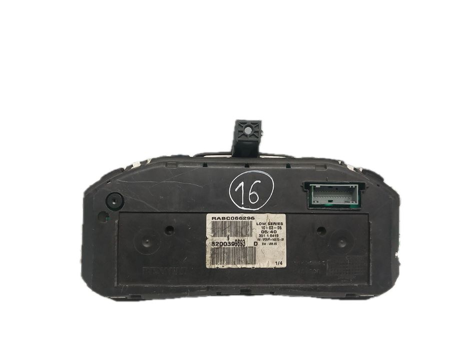 Quadrante / painel de instrumentos RENAULT Megane II (BM0/1_, CM0/1_)
