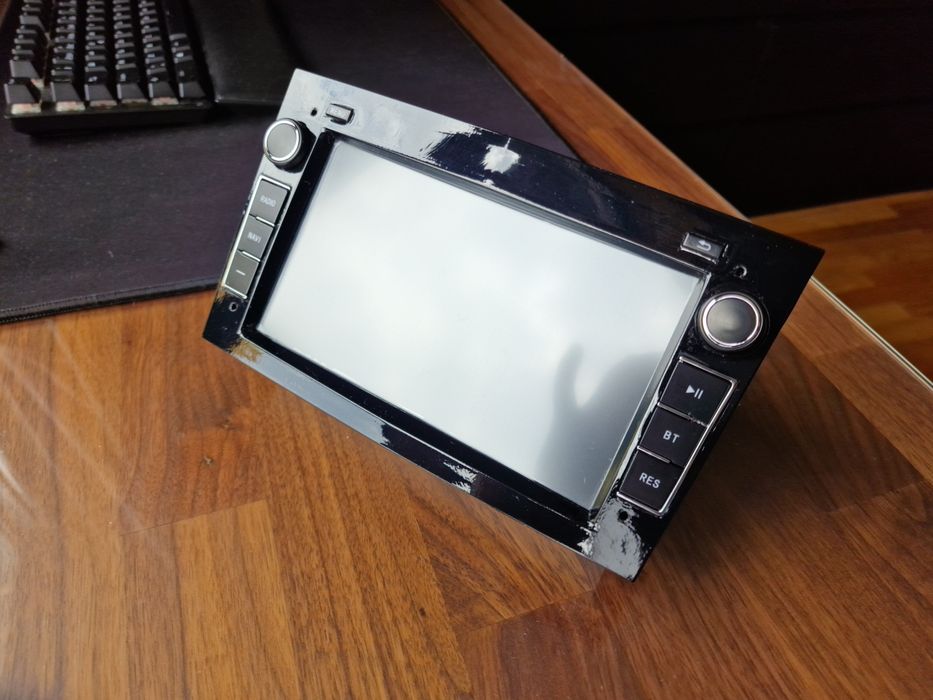 Radio Android Opel Astra H Preto 8GB | 128GB  + Câmera AHD