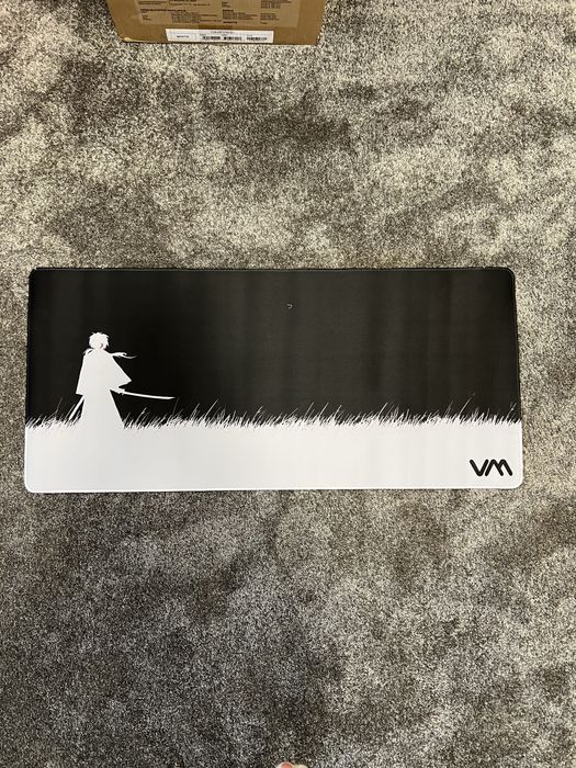 Ігровий коврик для миші VM. Самурай. Чорний. Розмір (900х400х4mm)