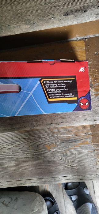 Hulajnoga dziecięca spider man 2-5 lat.