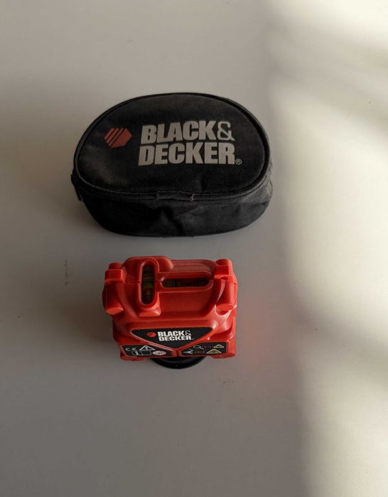 Nível Laser Black & Decker Linha Bolha Manual Estojo Bricolage