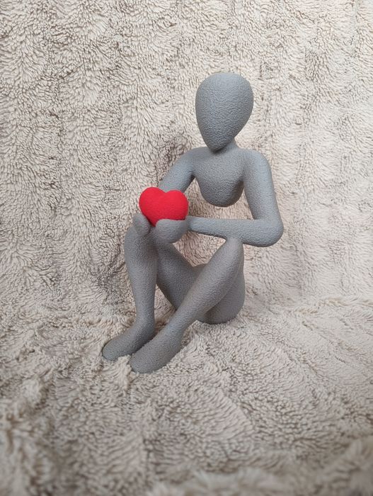 Serce na dłoni Prezent na Walentynki  3D