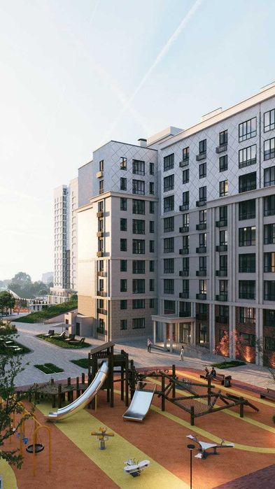 1-кімнатна квартира 47 м² з АОГВ у новобудові — розстрочка. ПВ від 4300