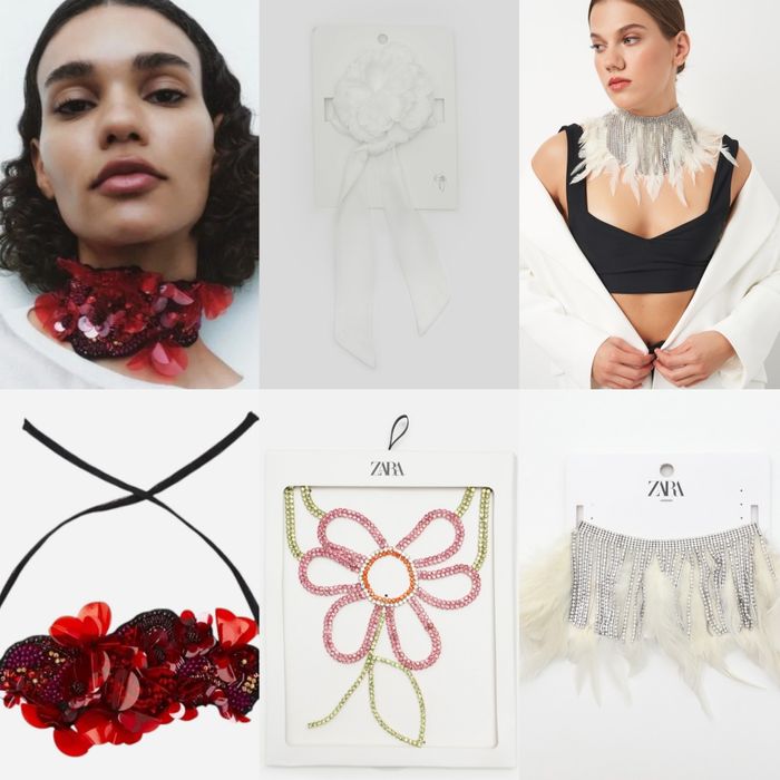 Розкішний новий чокер колье ожерелье на шию від zara