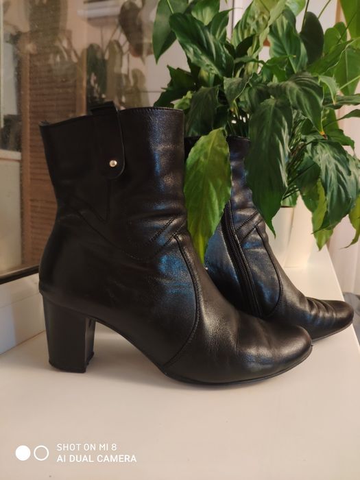 Осенние демисезонные ботинки натуральная кожа