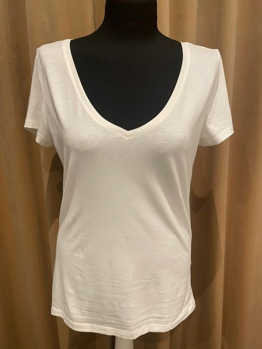 T-shirt H&M biały