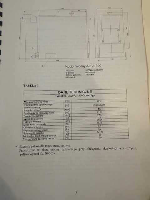 Kocioł ALFA - 300