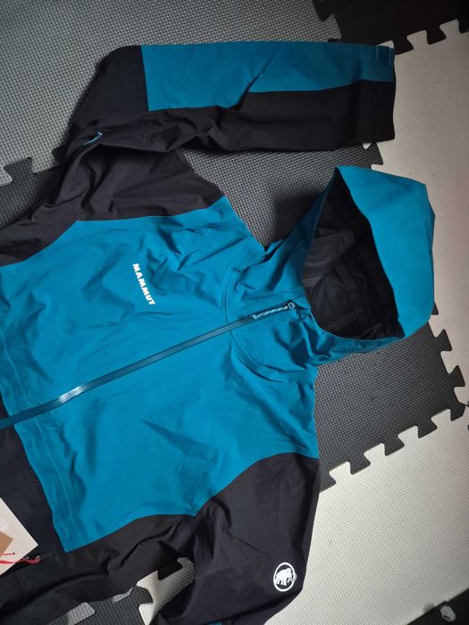 Nowa przeciwdeszczowa kurtka turystyczna membranowa hardshell Mammut M