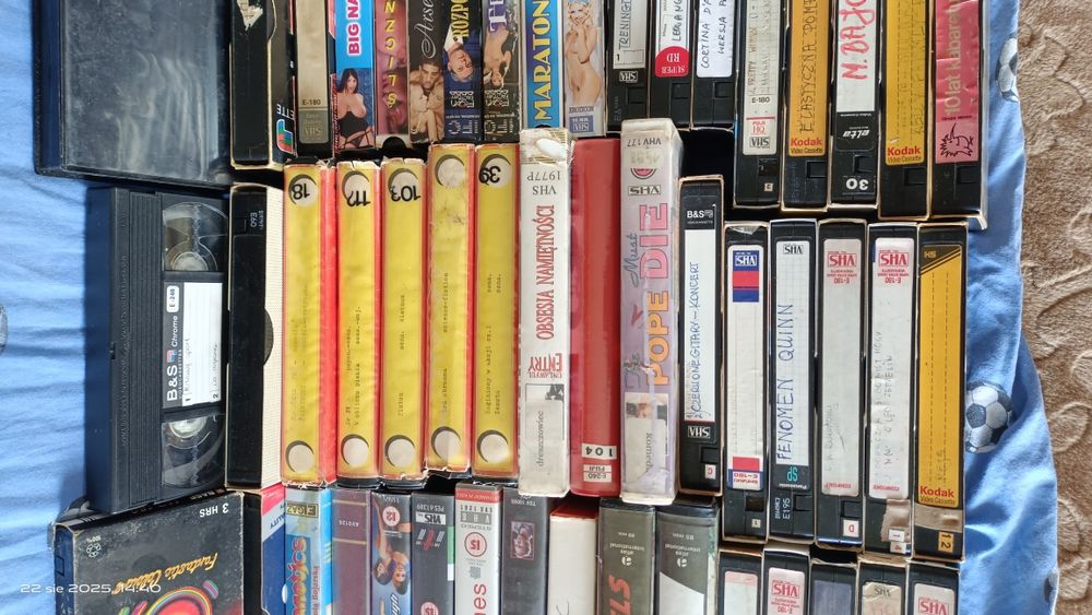 Kasety VHS okazja