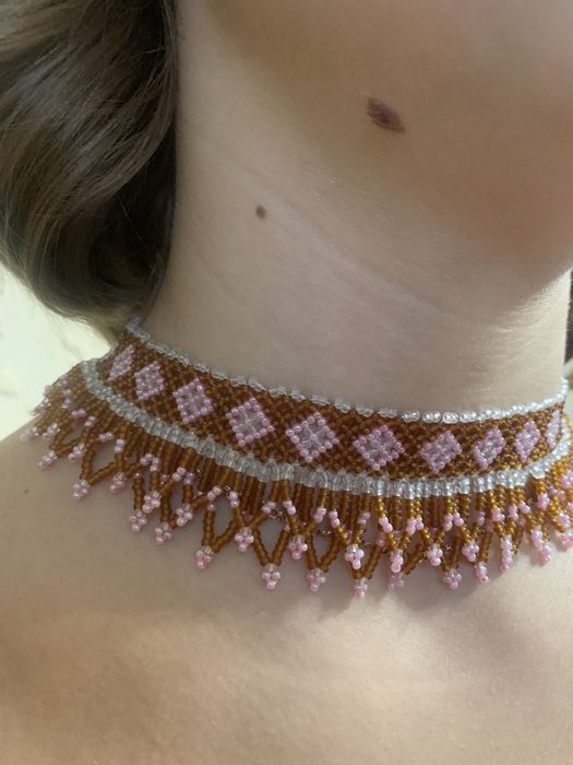 Гердан з бісеру, чокери