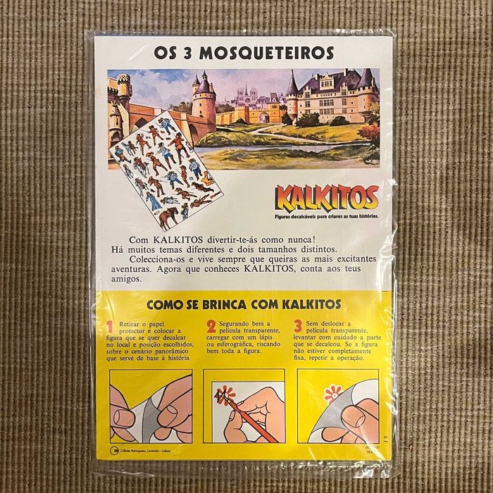 KALKITOS - Os 3 Mosqueteiros (de 1978)