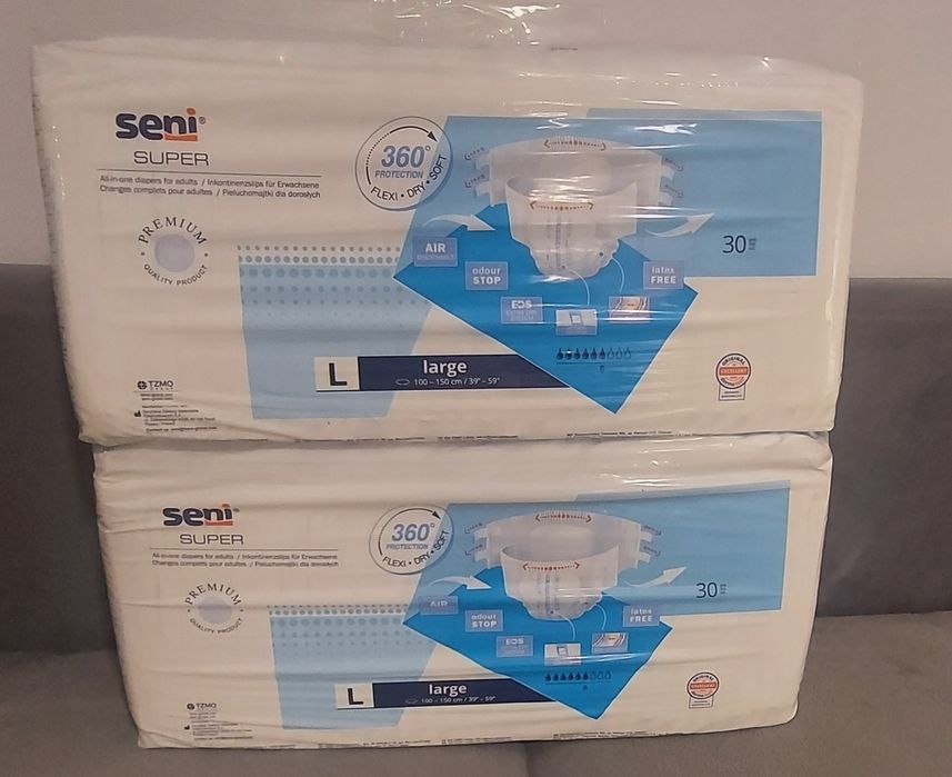 Pampersy dla dorosłych  - (L) 2 opak