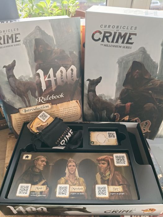 Zestaw gier Chronicles of Crime / Kroniki Zbrodni (6 pudełek) 
Zestaw