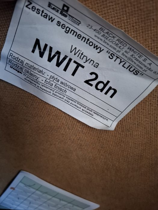 Witryna narożnikowa BRW Stylius