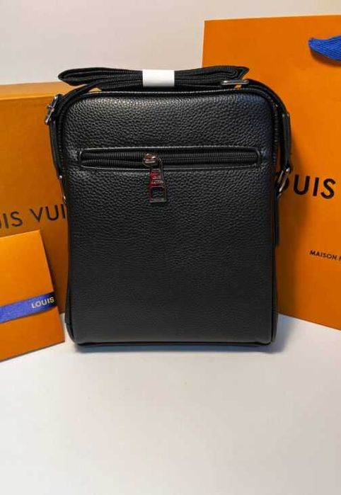 LOUIS VUITTON męska torba Listonoszka, skóra, Francja