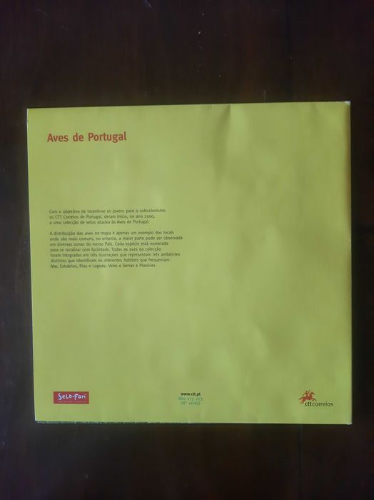 Carteira Especial Aves de Portugal