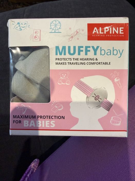 Nowe Nauszniki ochronne alpine muffy dla dzieci ,niemowląt 3-36 mcy