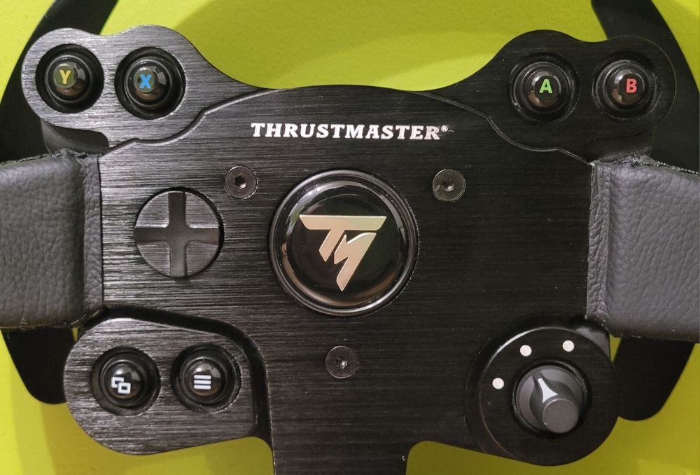 Obręcz kierownicy thrustmaster leather edition