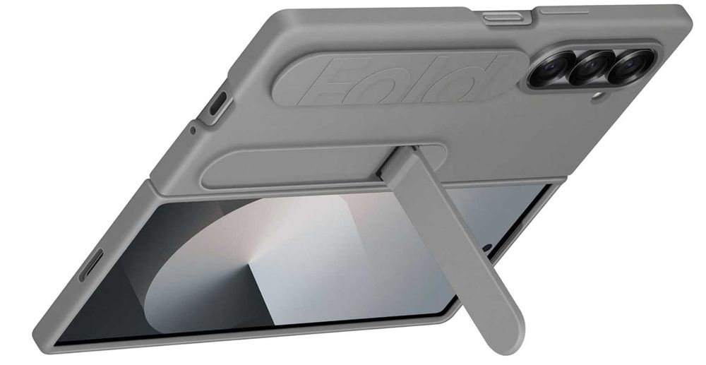 Оригинальные фирменный чехол Samsung Galaxy Z Fold 6 Silicone Case
