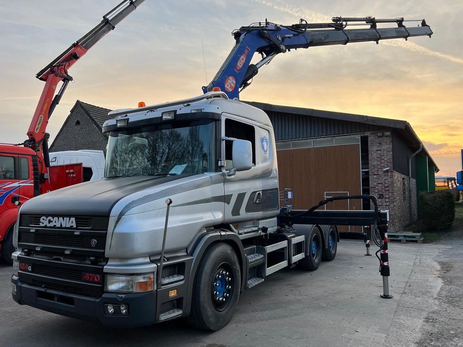 Scania Torpédo T470 6x4 GRUA