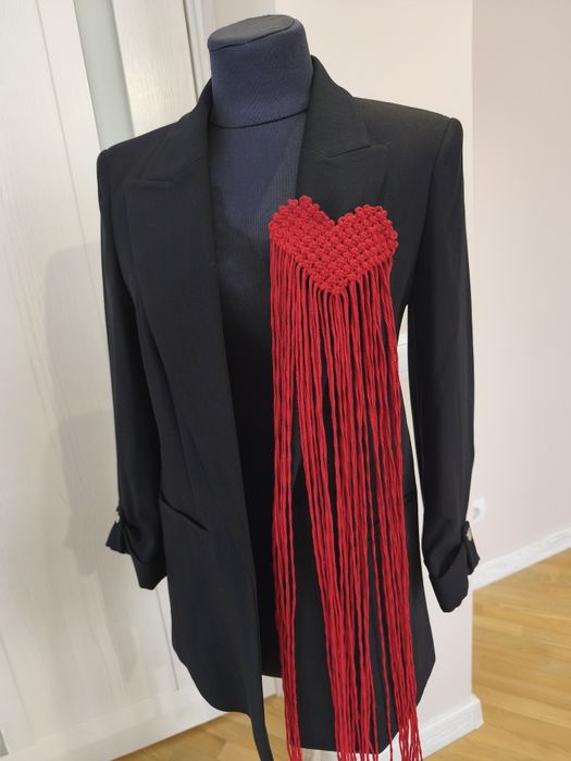 Макраме сердечко