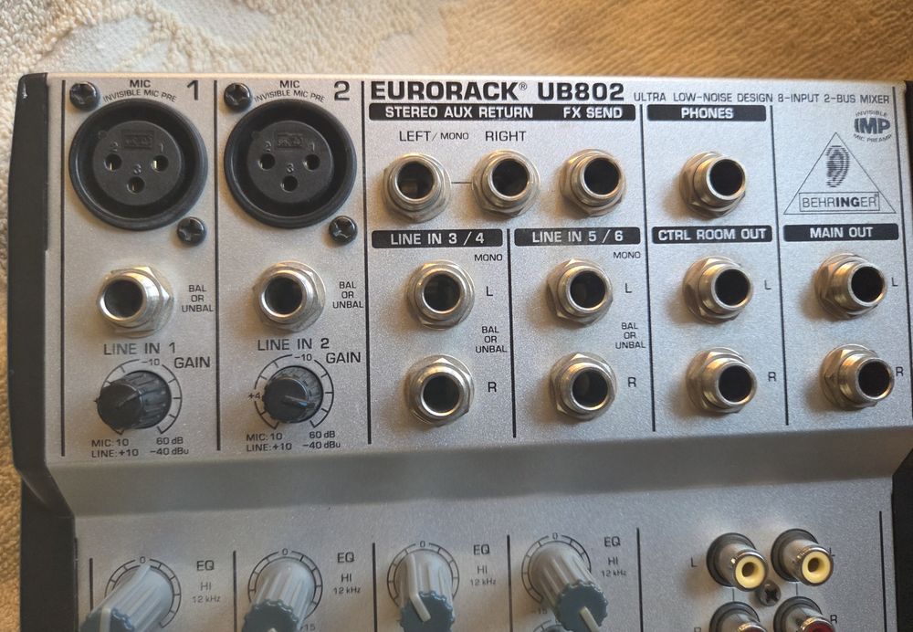 Mikser Behringer Eurorack UB802 stan bdb