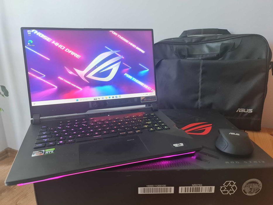 Laptop gamingowy ASUS ROG Strix SCAR 15 R7-5800H/16GB/1TB/W11 RTX3080