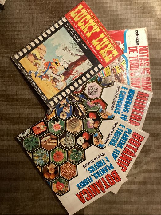 Coleção 15 Cadernetas de cromos + conj. de cromos. Oportunidade rara.