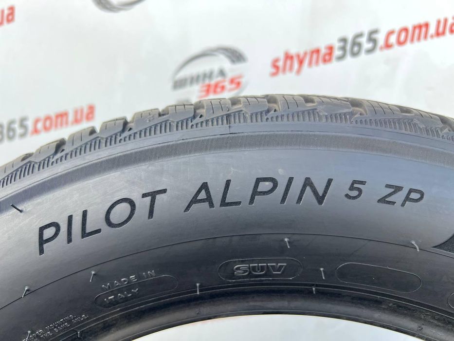 Michelin Pilot Alpin 5 SUV RunFlat 225/60 R18 — європейська зимова гума б/у, залишок протектора 5 мм, від 1 шт