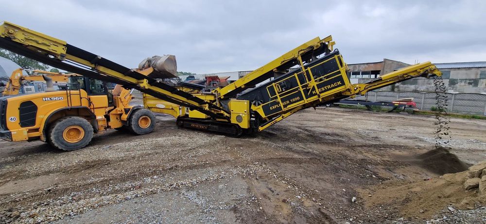 Keestrack Explorer 1800  Przesiewacz do Ziemi Węgla Piasku Grysu