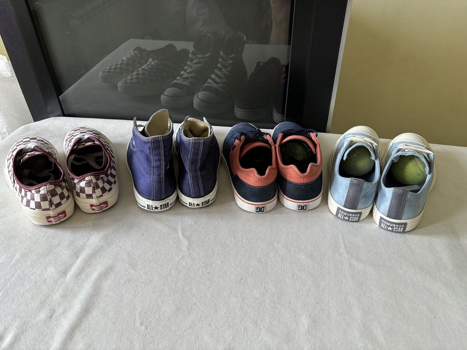 Кеди 40-40,5 оригінал vans dc converse