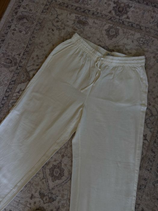 Spodnie lniane Carry