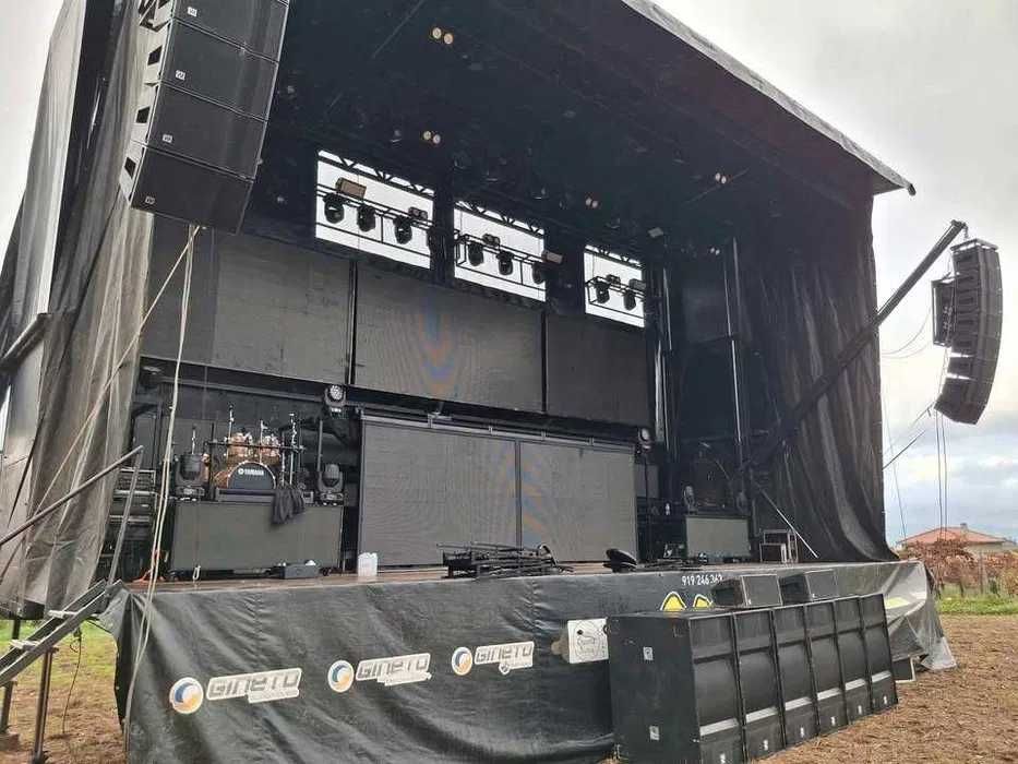 Camião Palco - Palco Móvel 12x6,5m