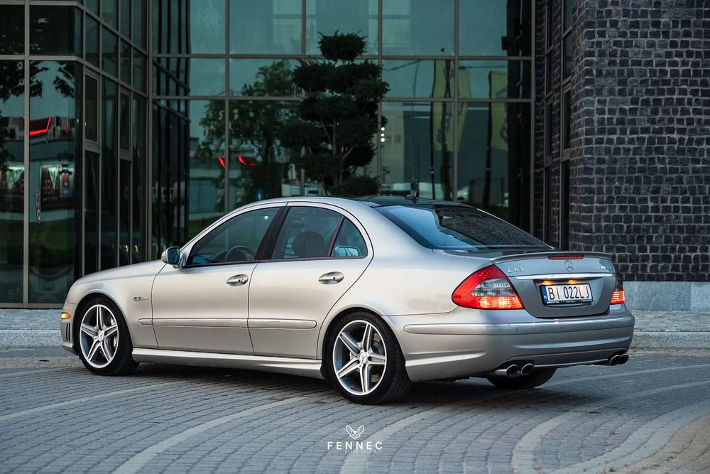 Mercedes-Benz Klasa E Mercedes-Benz E 63 AMG W211| Wzorowe zadbane oryginalne wnętrze |