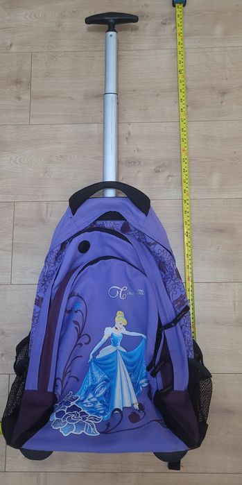 Plecak tornister na kółkach księżniczka Disney